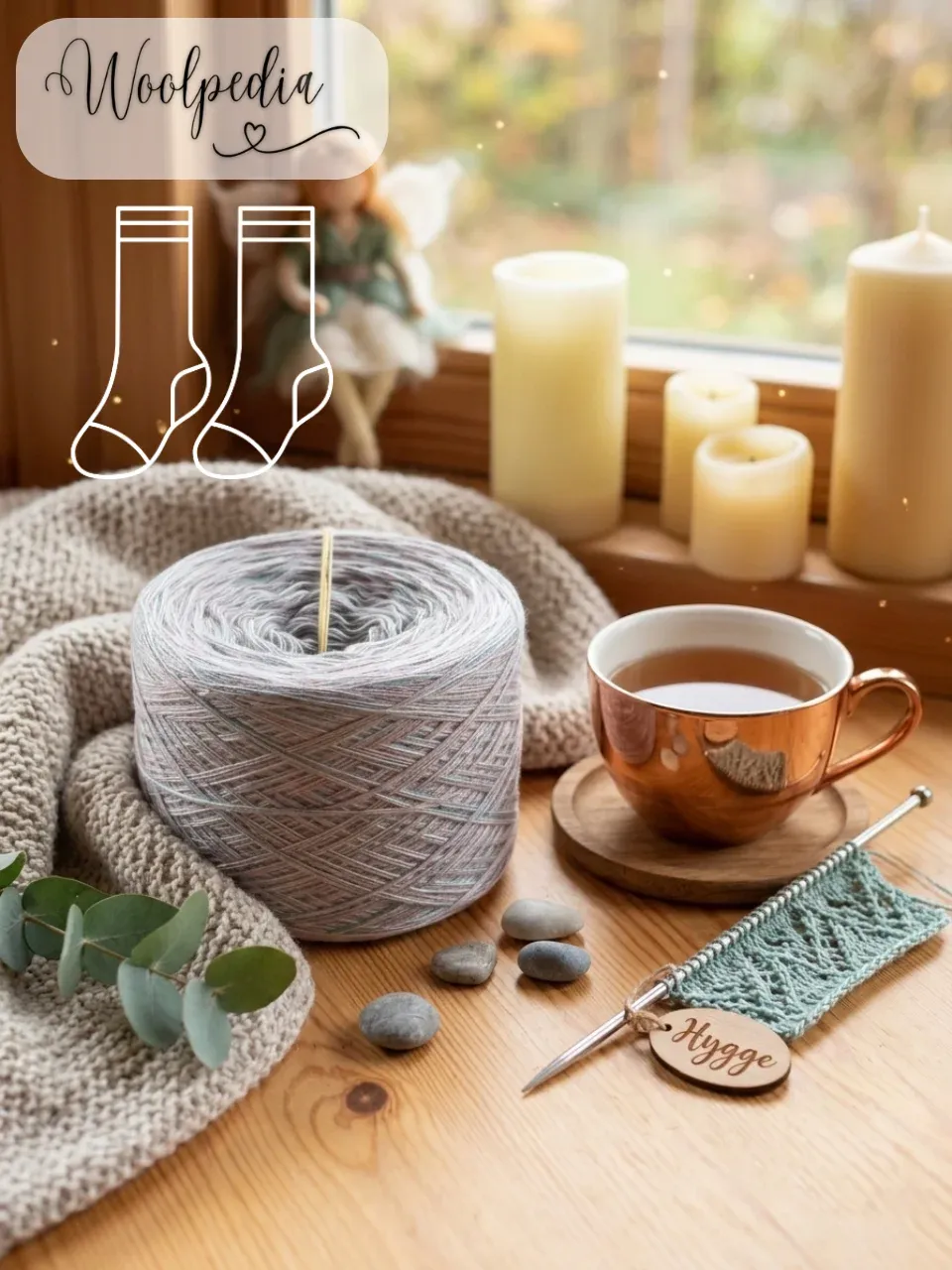 Woolpedia Socks Hygge - modal designer sock yarn