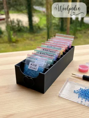 💎 10 slots bag organizer for Diamond Painting or bead embroidery