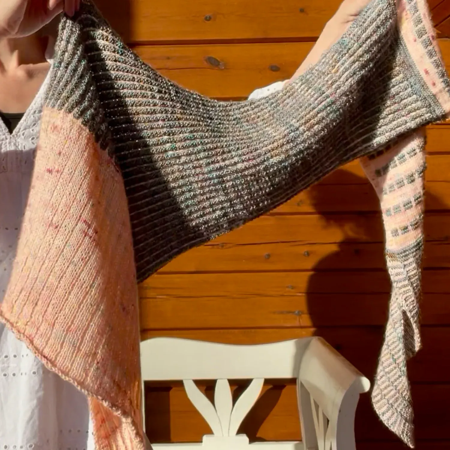 LITLG Moon shawl pattern video &amp; PDF
