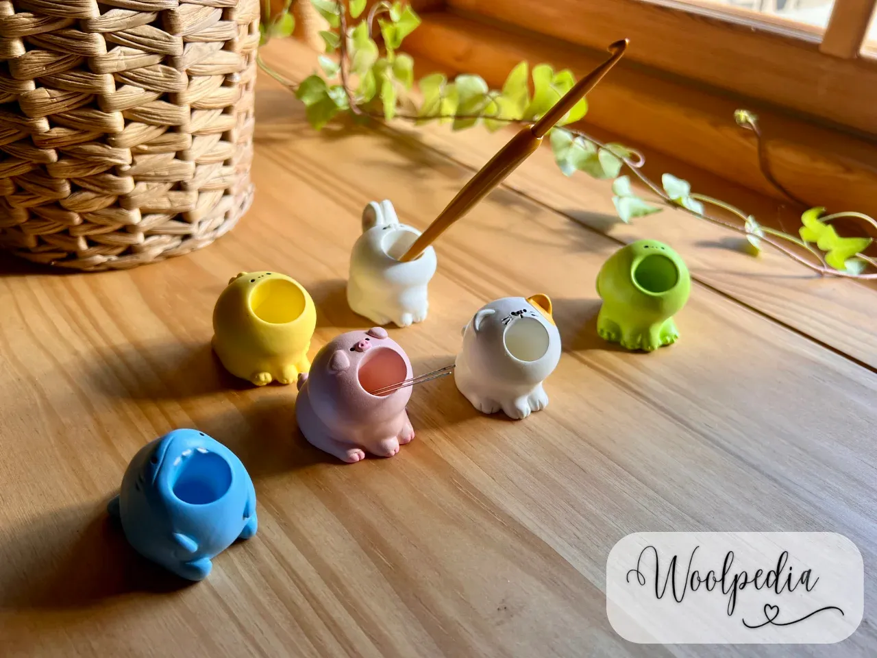 Cute Desk Friend for holding your needles &amp; accessories