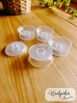 5x 4.5cm Bobbin Thread Organizer - for Floss Parking in Embroidery