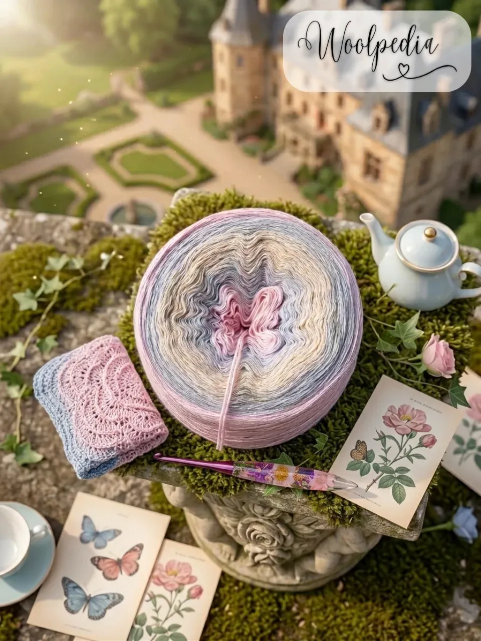 Woolpedia Colors Schlossgarten gradient yarncake (modal)