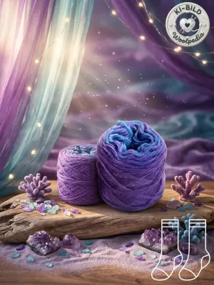 Woolpedia Socks Velvet Ocean - modal gradient sock yarn