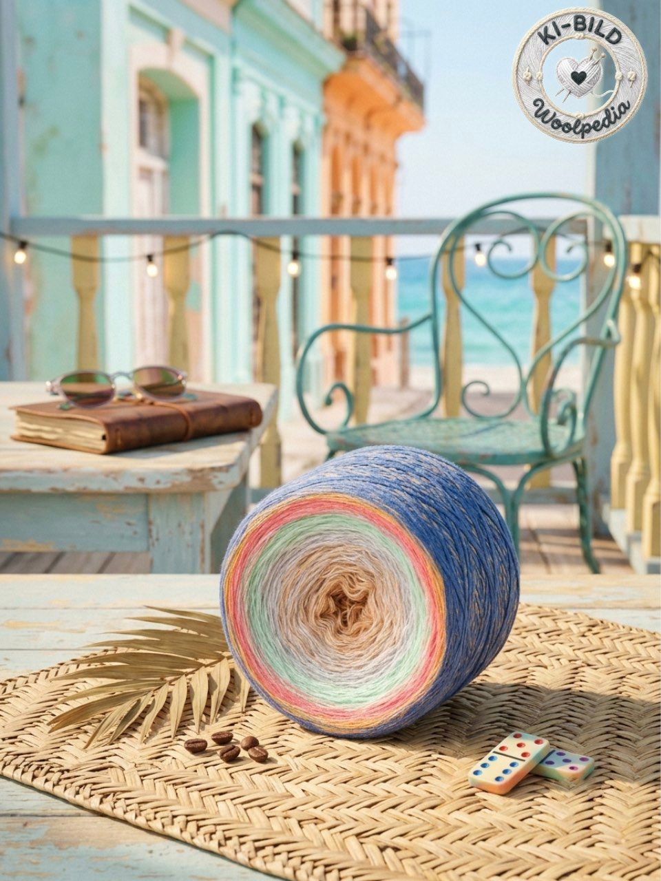 Woolpedia Colors Havana gradient yarncake (modal)