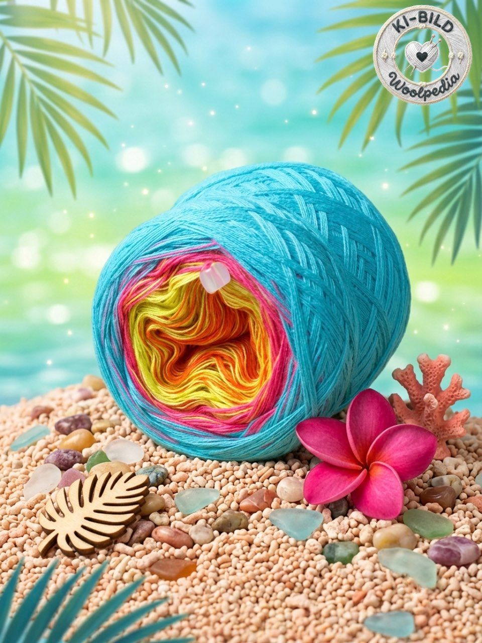 Woolpedia Colors Aloha gradient yarncake (cotton-mix)