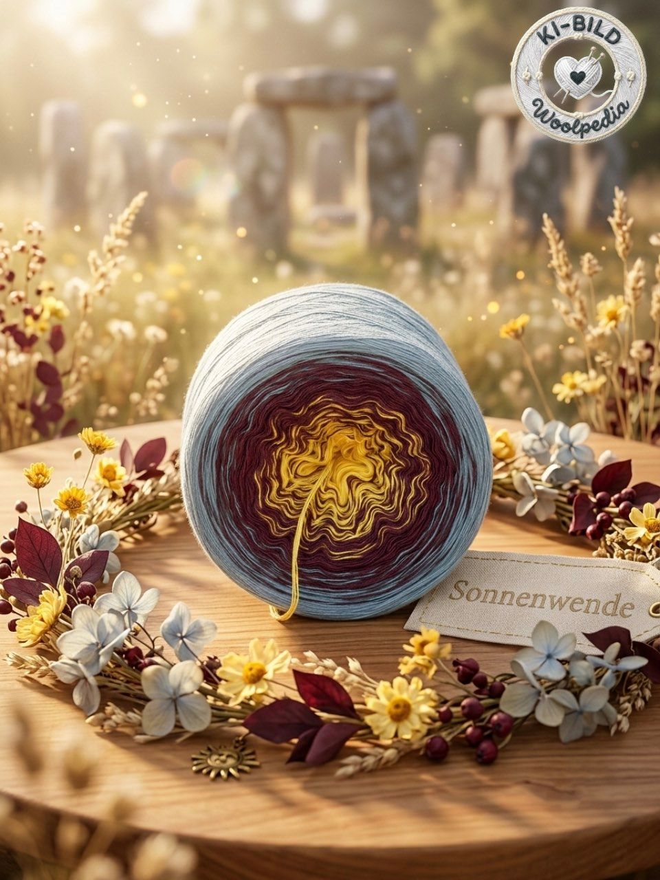 Woolpedia Colors Sonnenwende gradient yarncake (modal)