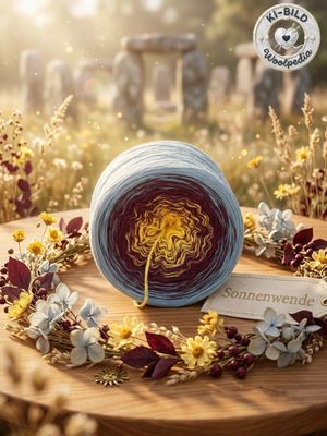 Woolpedia Colors Sonnenwende gradient yarncake (modal)