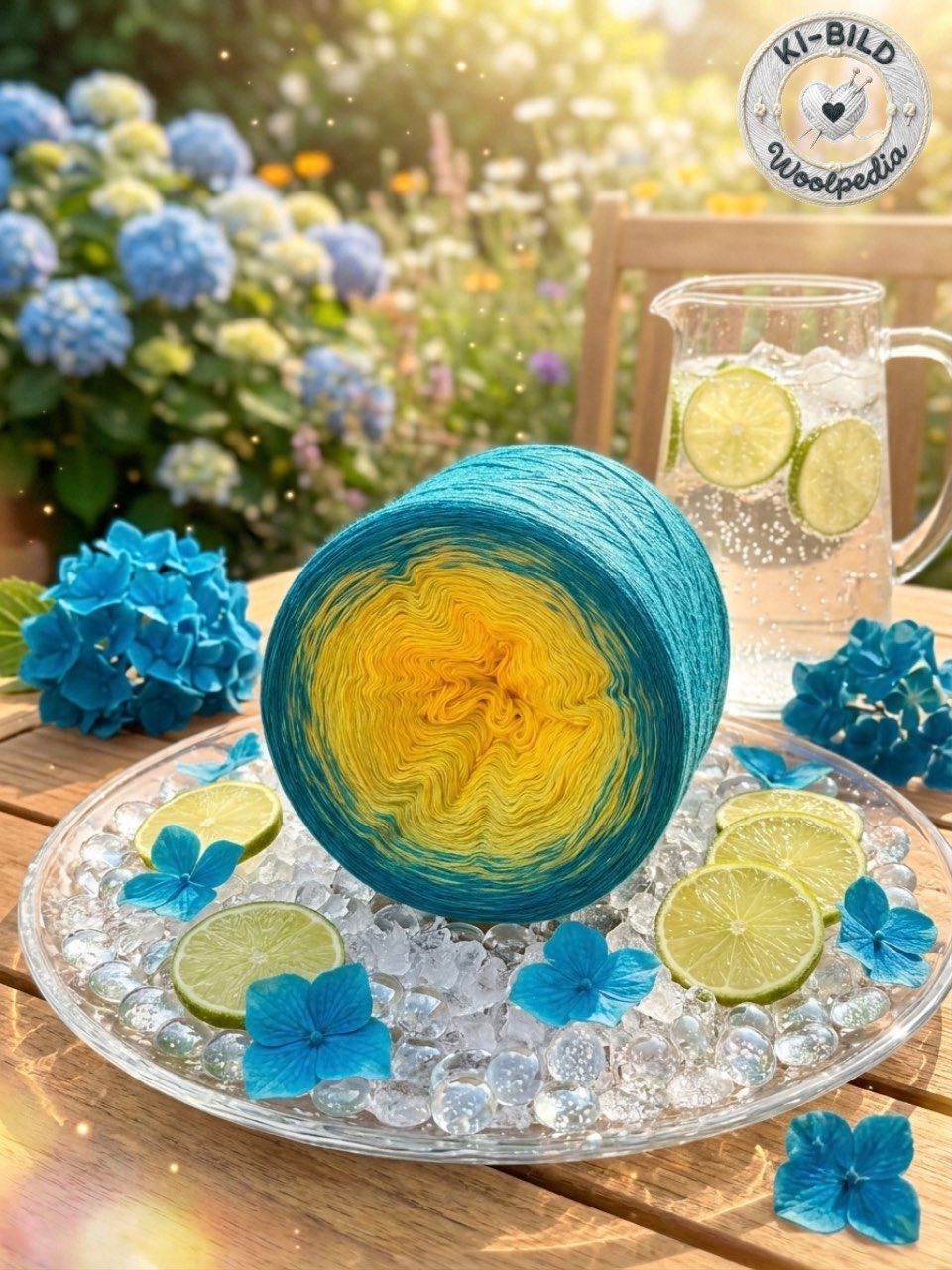 Woolpedia Colors Limettenschorle gradient yarncake (modal)