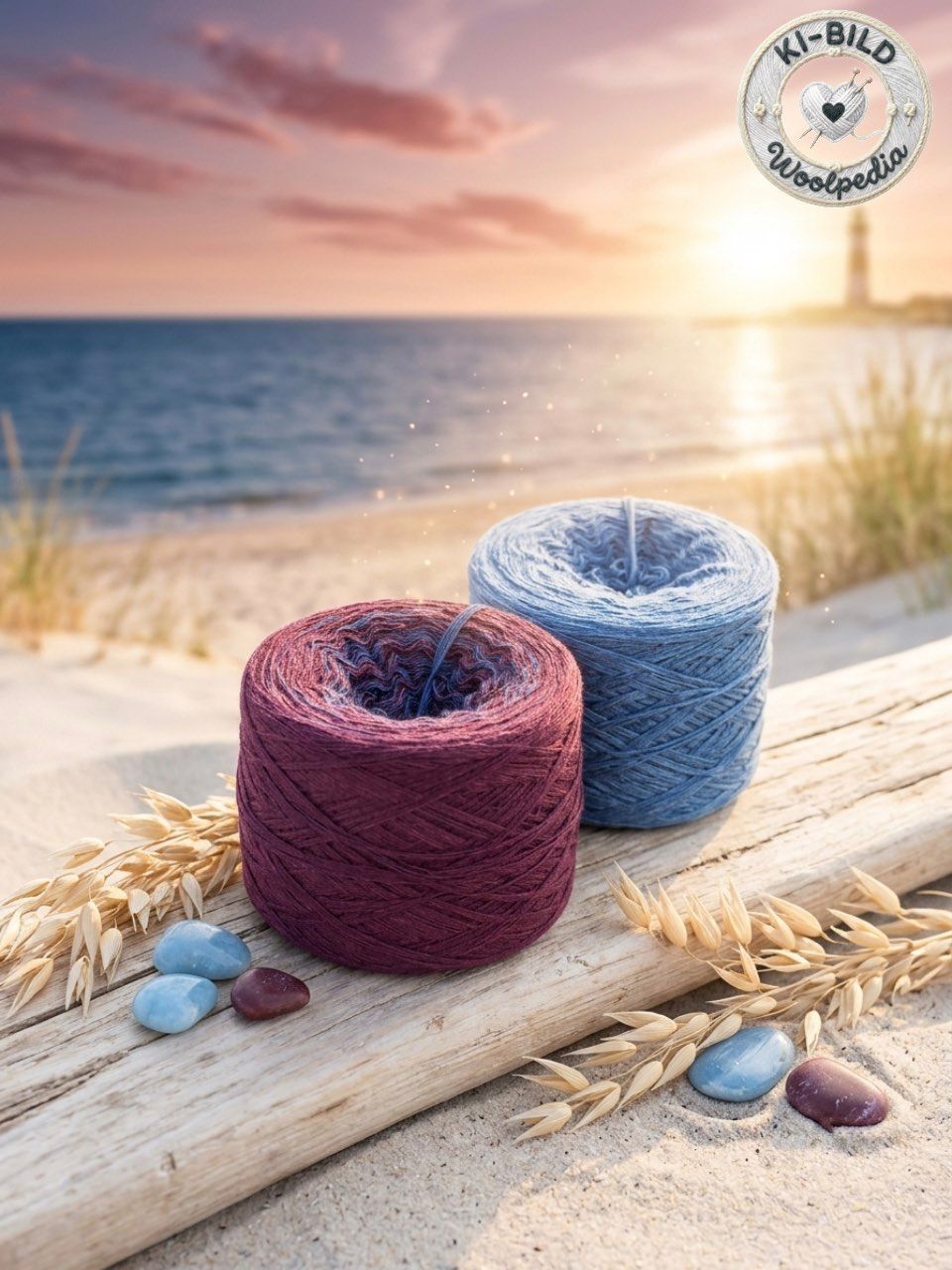 Woolpedia Colors Lines Set Nordsee-Abend colorgrading yarn (cotton-mix)