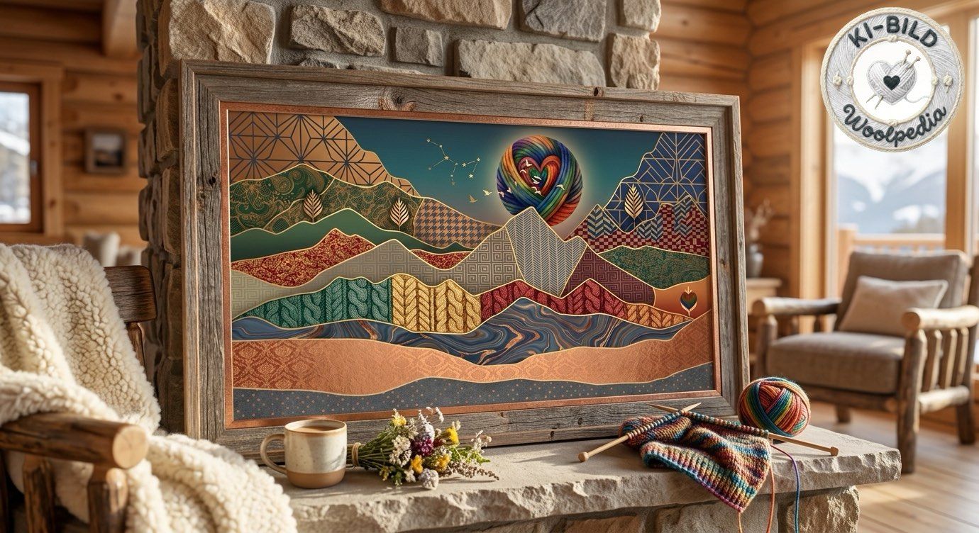 Elegant Mountains 40x73.3 cm / 15.7x28.9 in (14 CT) – DIY Cross-Stitch Kit