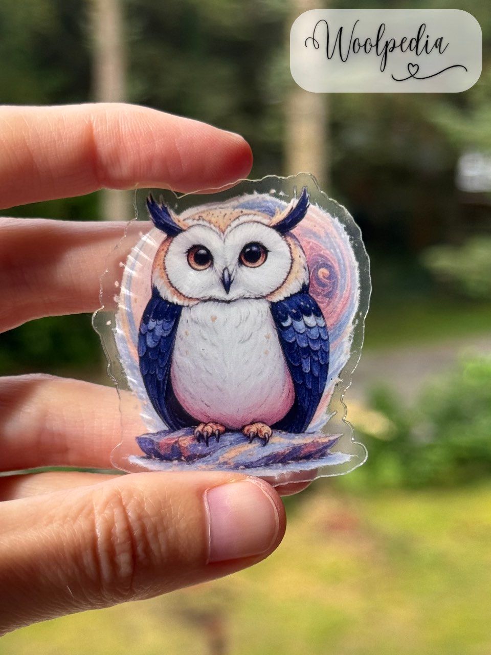 Magnetic Needle Minder "Owl Seraphina"