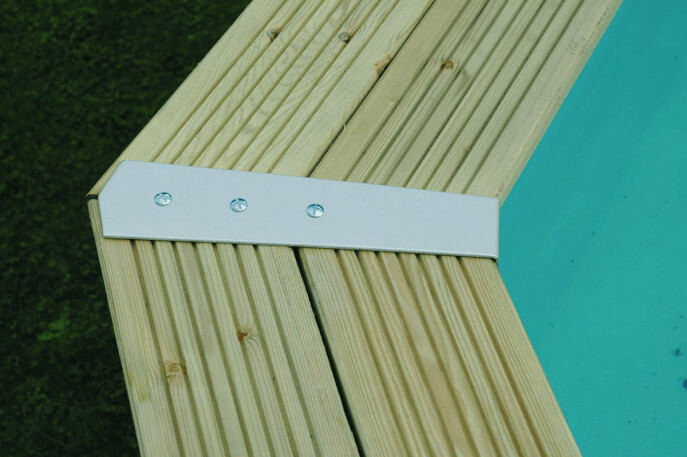 Kit Finition en Alu pour Margelles Piscine