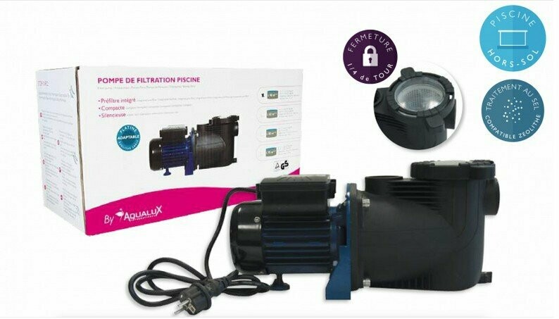 Pompe Piscine AQUALUX EDG 6.5m3/h P : 180W