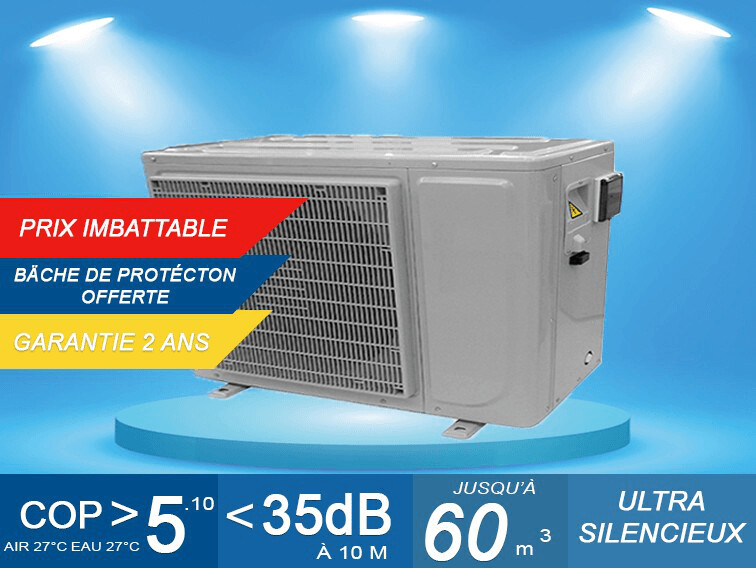 Pompe à chaleur 50-60 M3 Netpac 12-13.1 kw