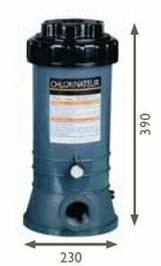 Distributeur Automatique Chlorinateur en Ligne pour Piscine