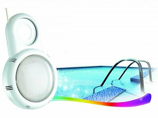 Projecteur LED pour piscine hors-sol, montage sous buse