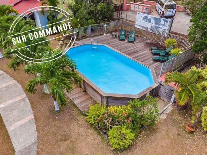 Piscine Bois SUPER LUCCI Allongée en Kit 800 X 457 x 130 cm
