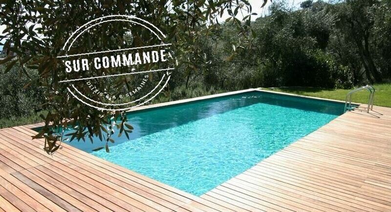 Piscine Bois Hors Sol Rectangulaire REINE 820x420x145 cm