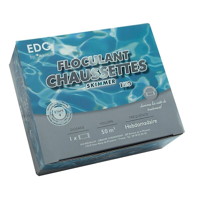 Floculant Chaussette boite de 10 Moonfloc pour PISCINE