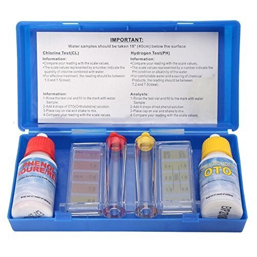 Trousse d'analyse Chlore - Brome - pH liquide