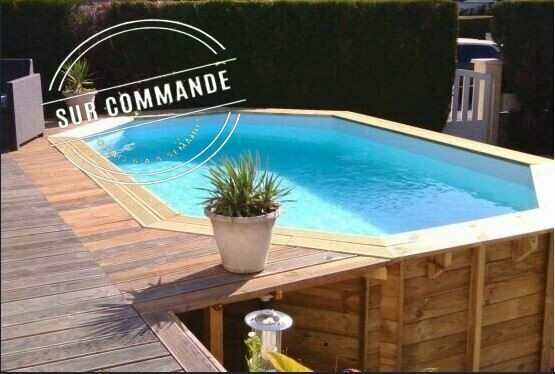 Piscine Bois Luxe LUCCI 4.15 x 2.65 x131cm