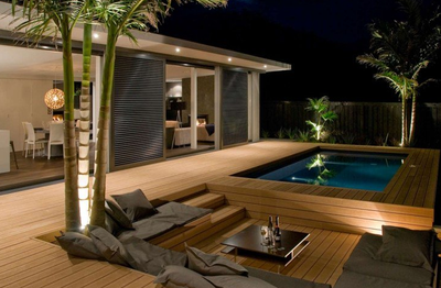 PISCINES BOIS RECTANGULAIRES