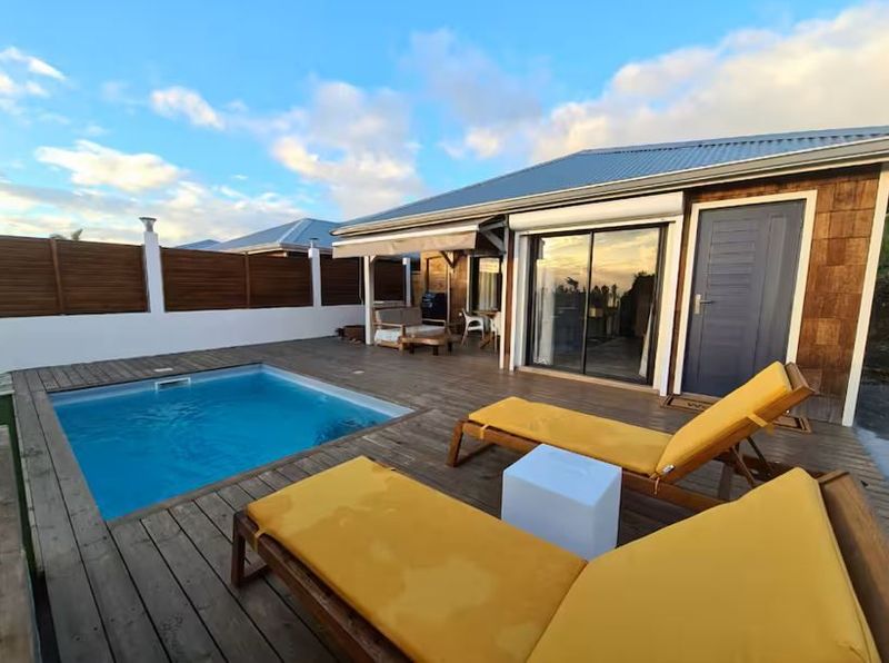 Piscine Bois carrée SPARK TROPICANA 320x320x145 cm