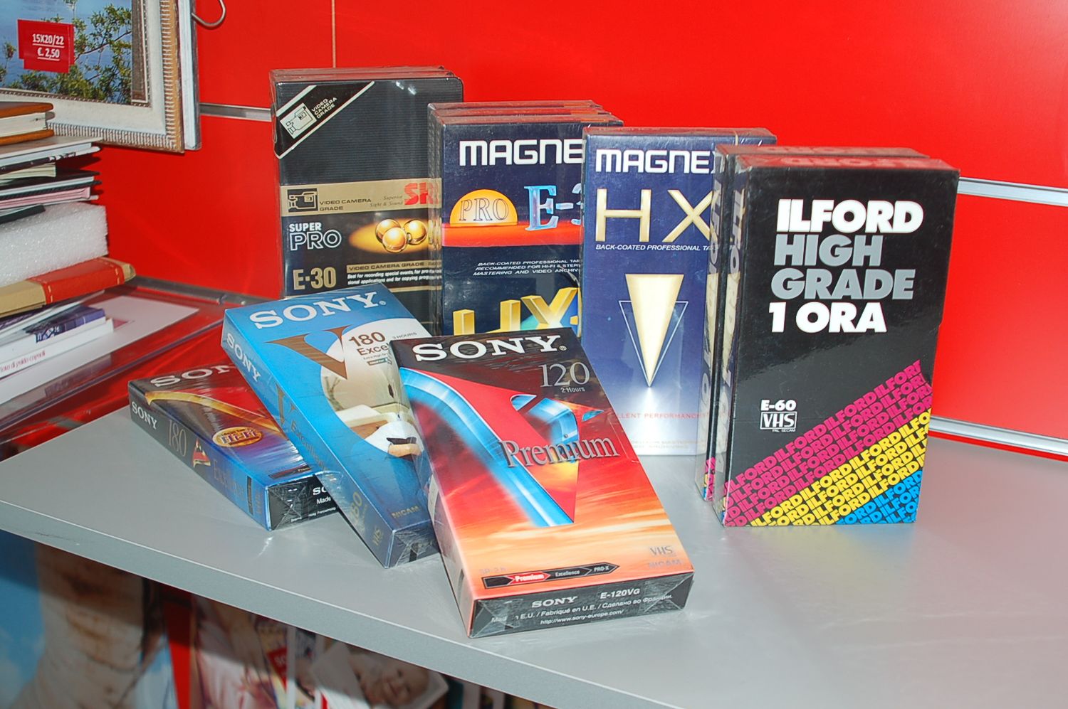 KIT 11 VIDEOCASSETTE VHS VERGINI