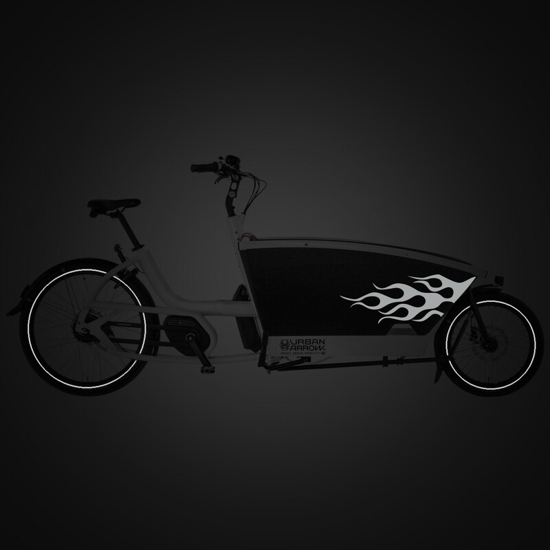 SET bakfietsstickers voor Urban Arrow_M009