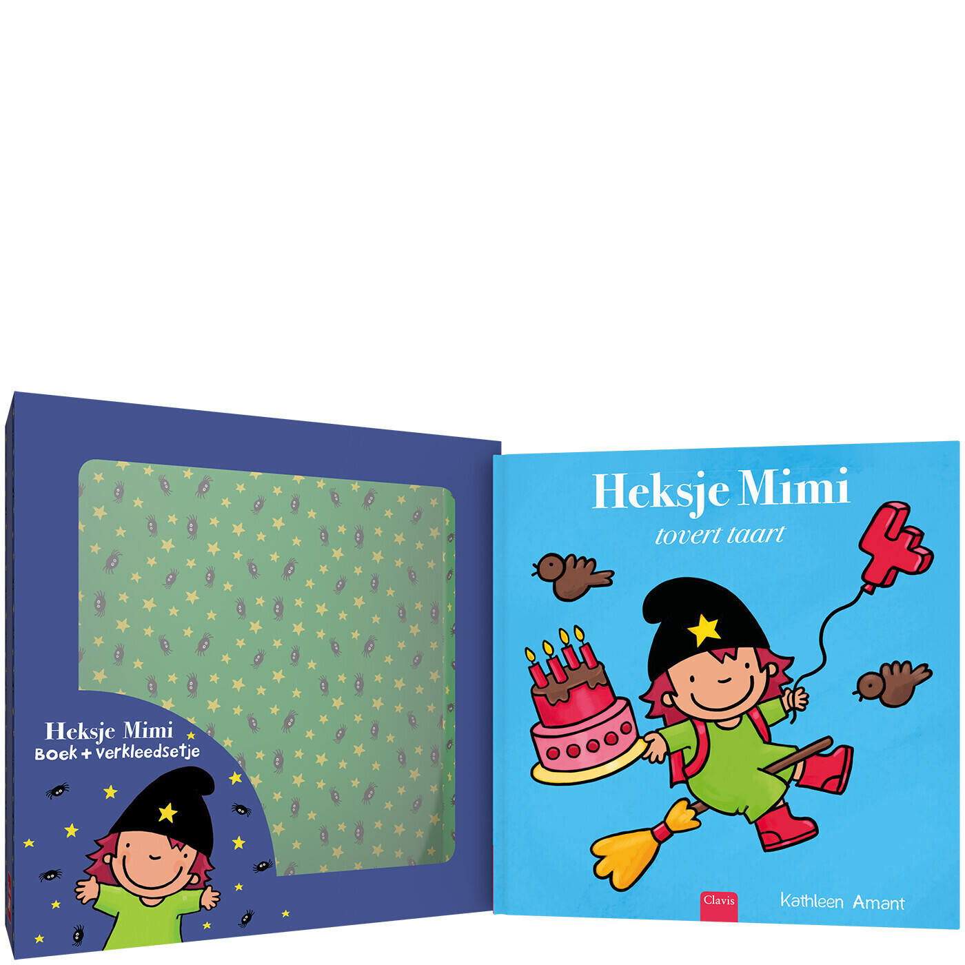 Heksje Mimi boek + verkleedsetje (verpakking licht beschadigd)