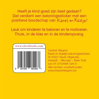 Karel &amp; Kaatje beloningsstickers