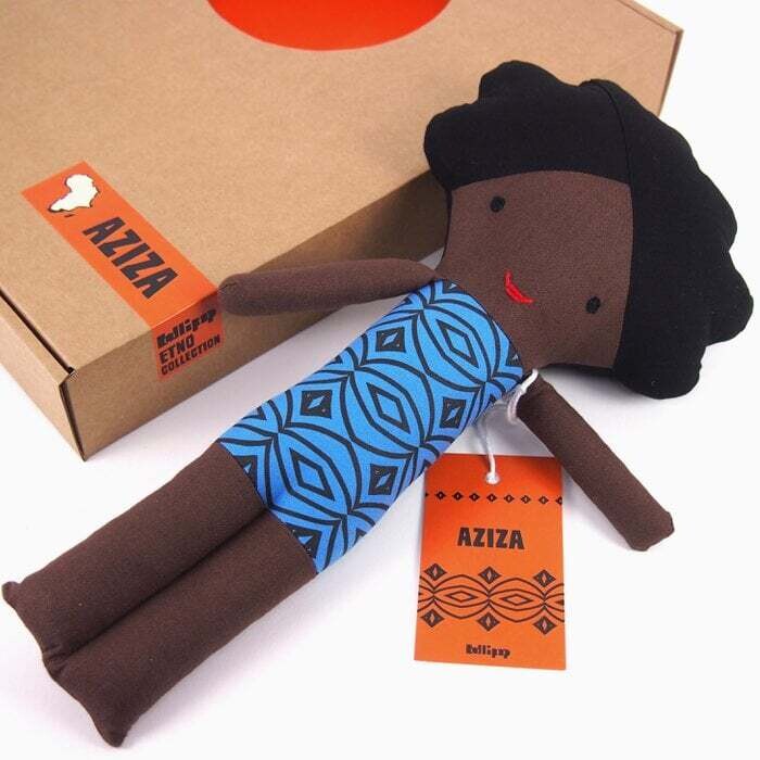 Afrikaanse Aziza blauw