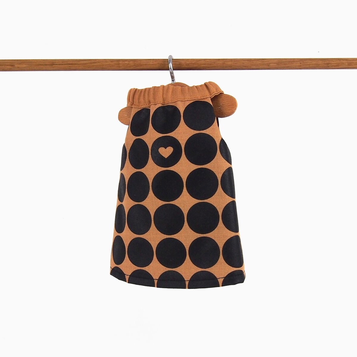Poppenjurk beige rond