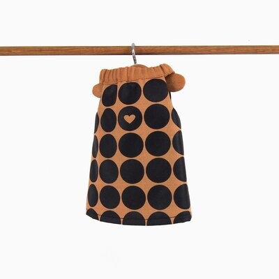 Poppenjurk beige rond