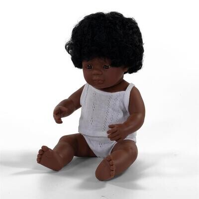 POP AFRO-AFRIKAANS MEISJE 38CM