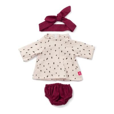 KLEDIJ SET BORDEAUX 38CM