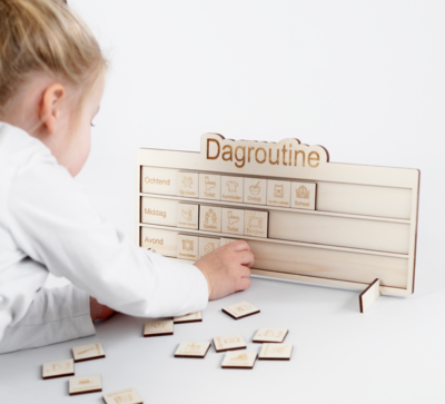 Planner Dagroutine Gegraveerd