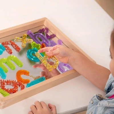 RAINBOW GLITTER LETTERS