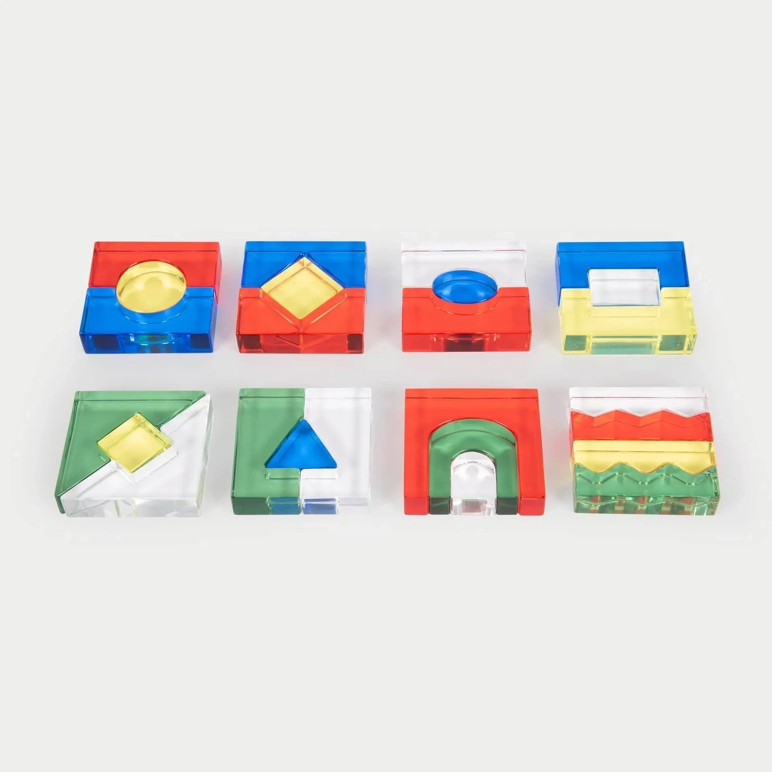 SET KLEURKRISTALLEN BLOKKEN