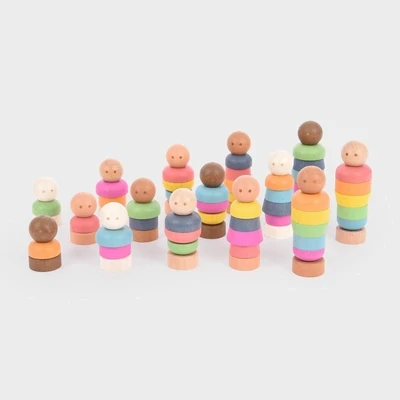 RAINBOW HOUTEN GEMEENSCHAPSMENSEN 15 Delig