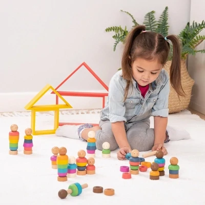 RAINBOW HOUTEN GEMEENSCHAPSMENSEN 15 Delig