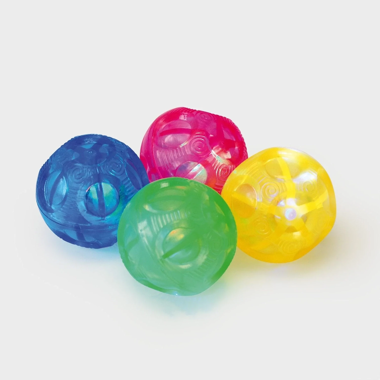 SET MET KLEINE ONREGELMATIGE SENSORISCHE KNIPPERENDE BALLEN