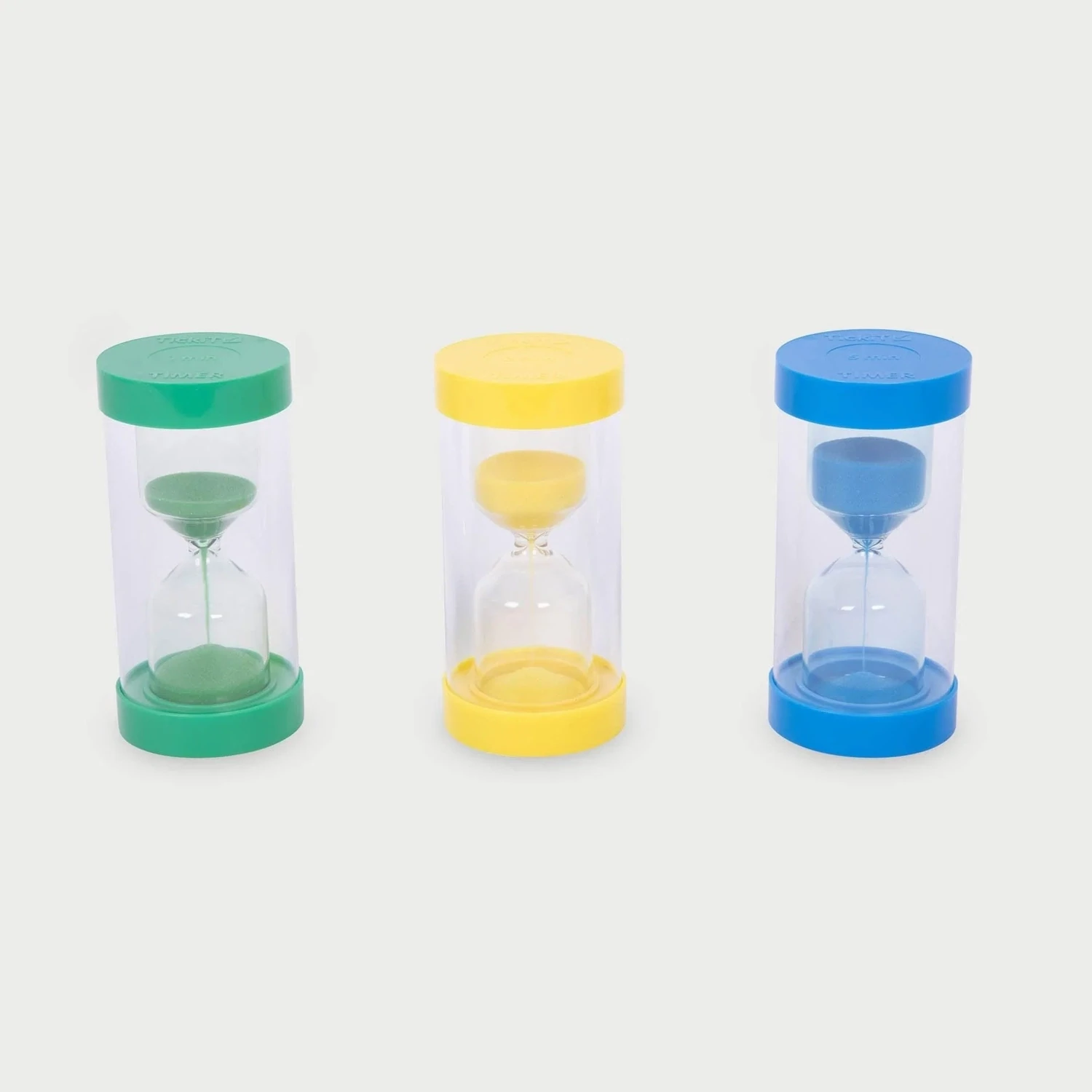 GEKLEURDE ZANDLOPERS SET