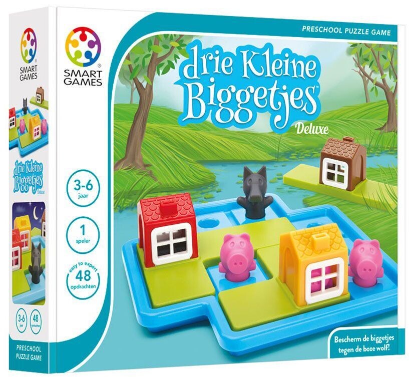 Drie kleine biggetjes deluxe