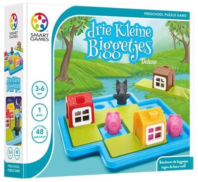Drie kleine biggetjes deluxe