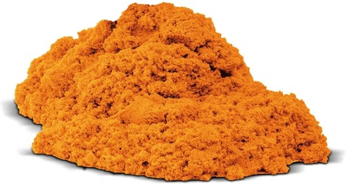 Magisch speelzand 1 kg oranje - Het lijkt wel te leven