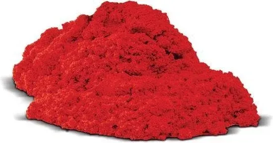 Magisch speelzand 1 kg rood - Het lijkt wel te leven
