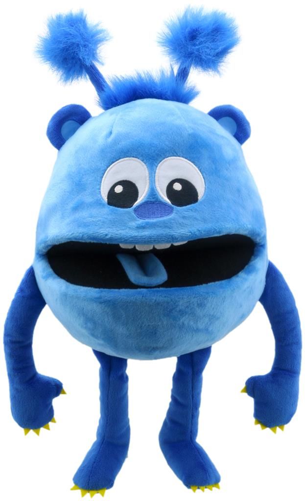 Baby Monsters Handpop - Blauw