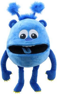 Baby Monsters Handpop - Blauw