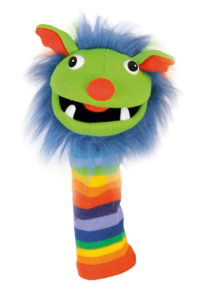 Sockettes Handpop - Regenboog